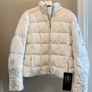 BOGNER Women's Ski Jacket Maeva-d - white size 12 NWT